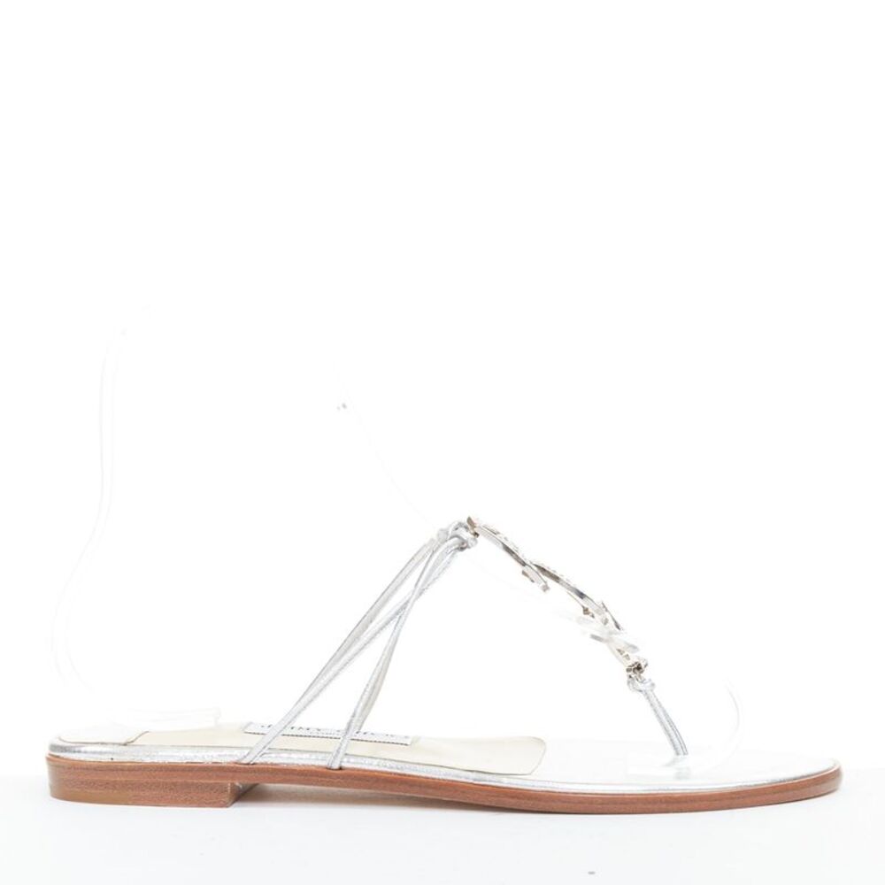 Jimmy Choo Leather Strap Sandals